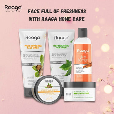 Raaga Professional Skin Toner, Nourishes, Hydrates and Maintains pH Balance, with goodness of Lotus & Cinnamon, All Skin Types, 100 ml